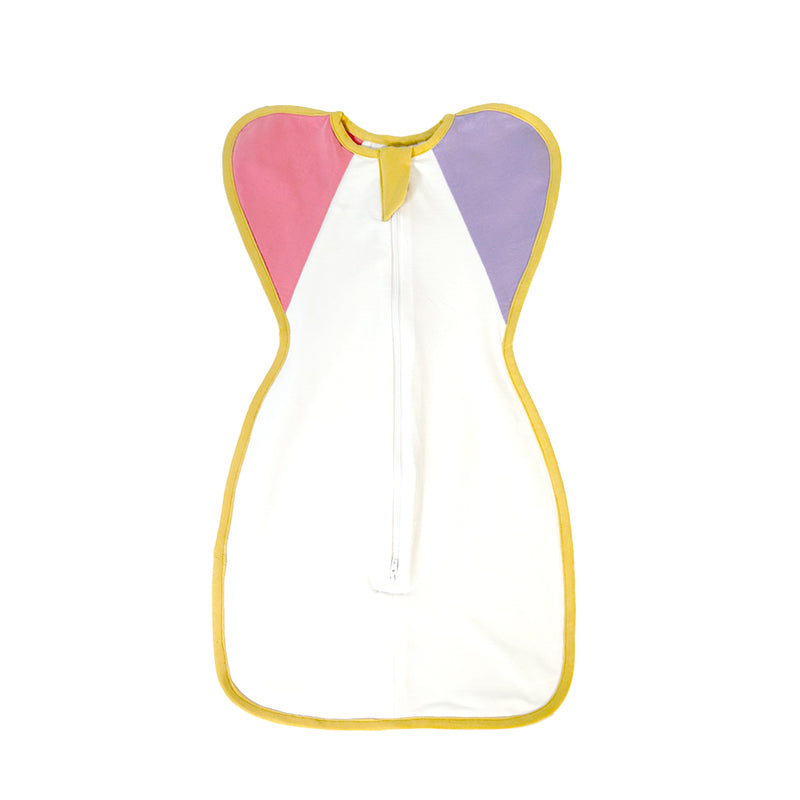SLEEPING POD SWADDLE FOR BABIES (0.6 TOG) - LILAC AND ROSE  | TULO BABY