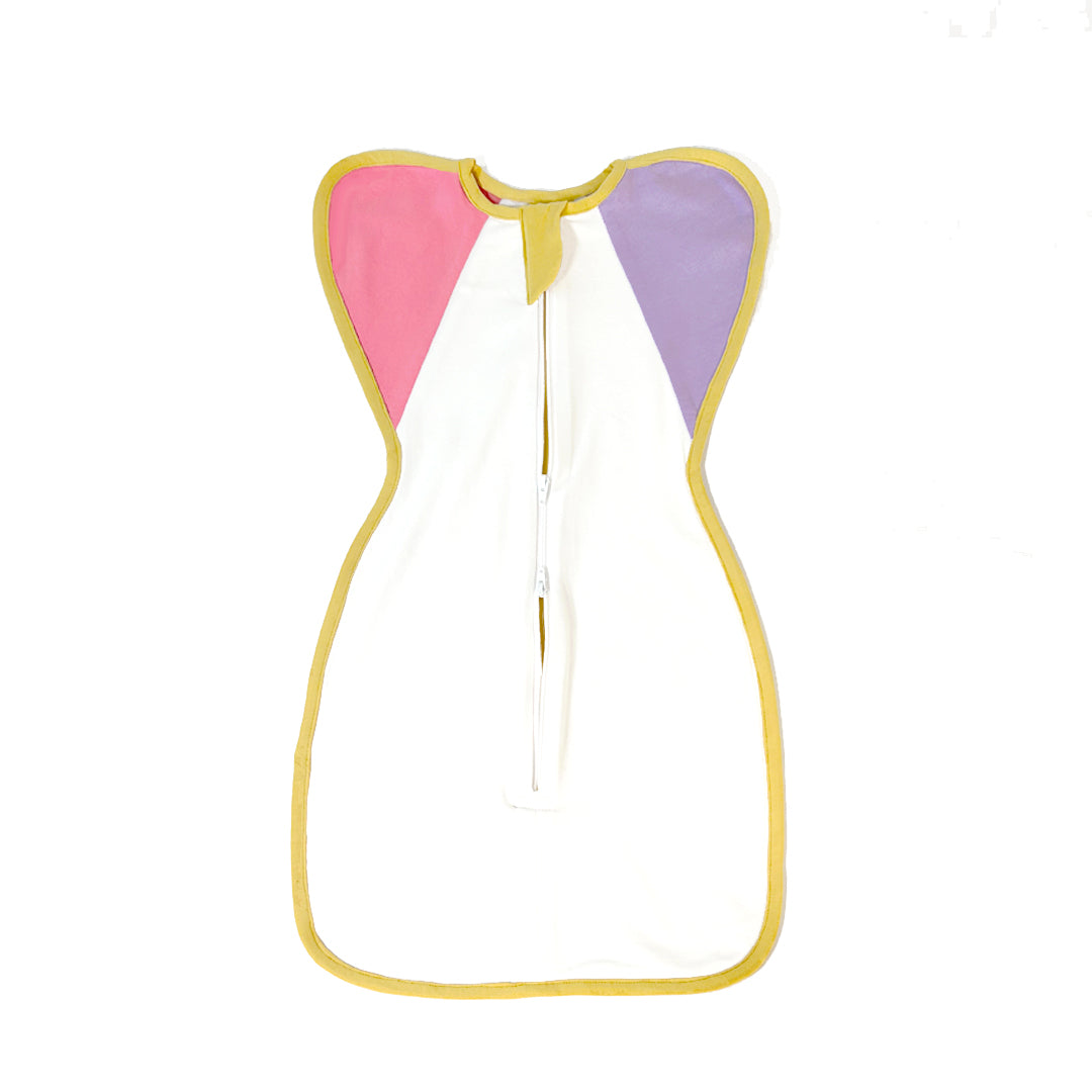 LILAC AND ROSE SLEEPING POD SWADDLE FOR BABIES