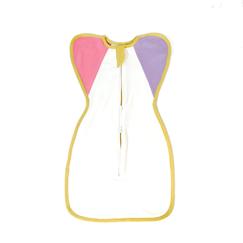 SLEEPING POD SWADDLE FOR BABIES (0.6 TOG) - LILAC AND ROSE  | TULO BABY