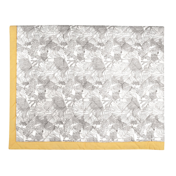 SMOKY GREY CORAL QUILT