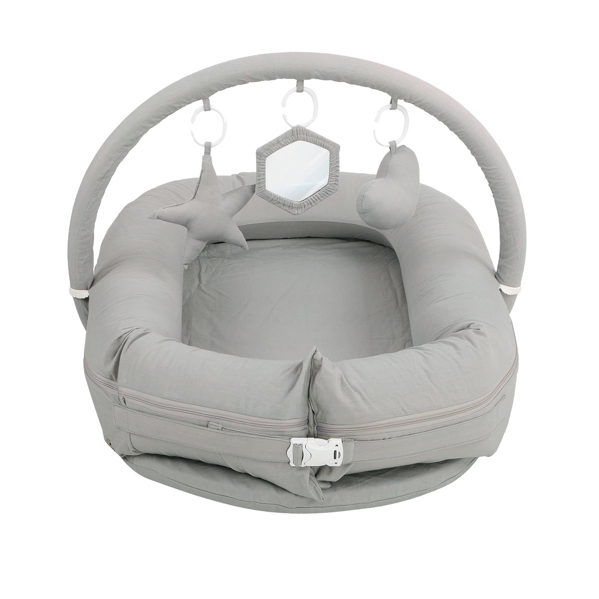 SMOKY GREY PLAY GYM ATTACHMENT FOR NESTO PAD