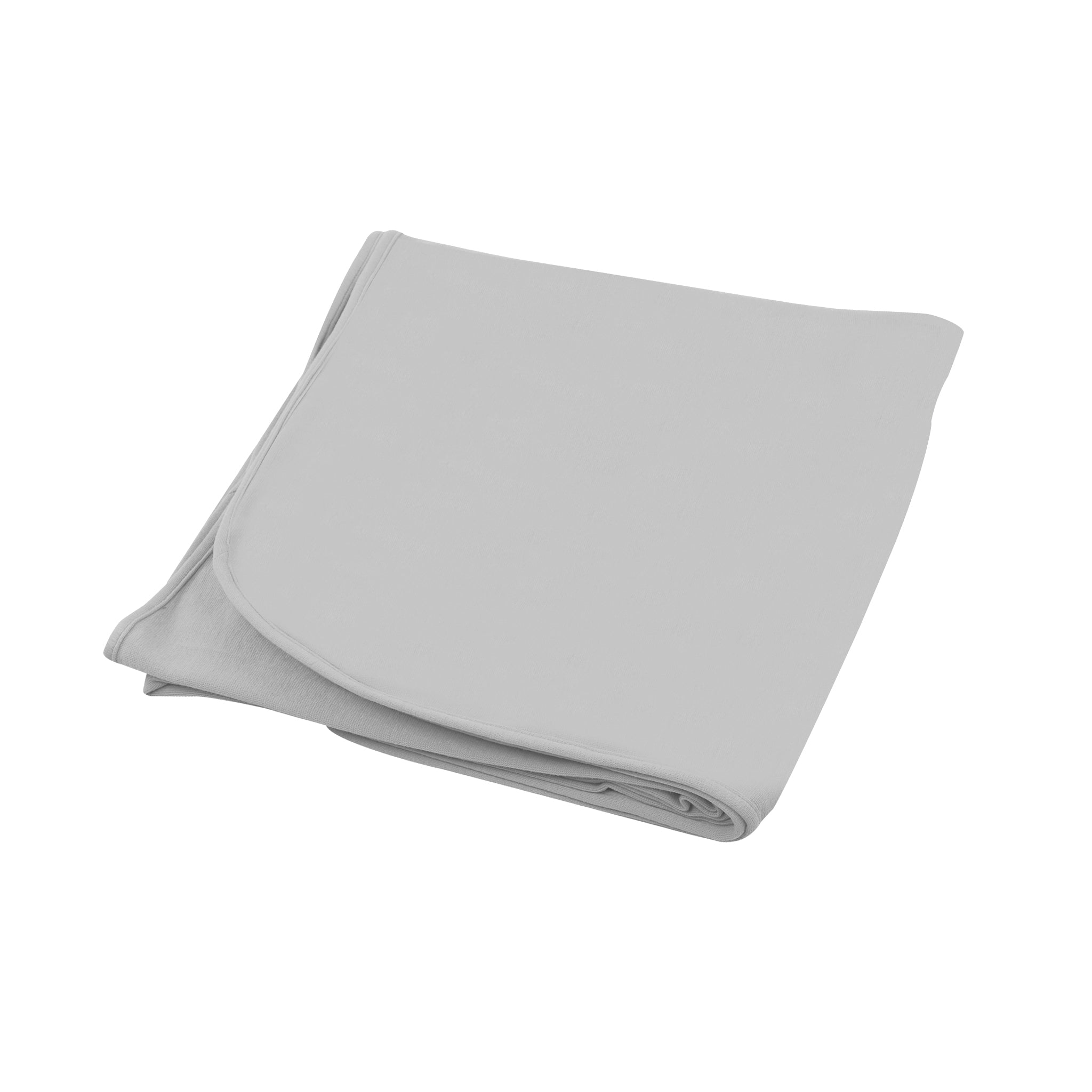 SMOKY GREY STRETCHY JERSEY SWADDLE BLANKET
