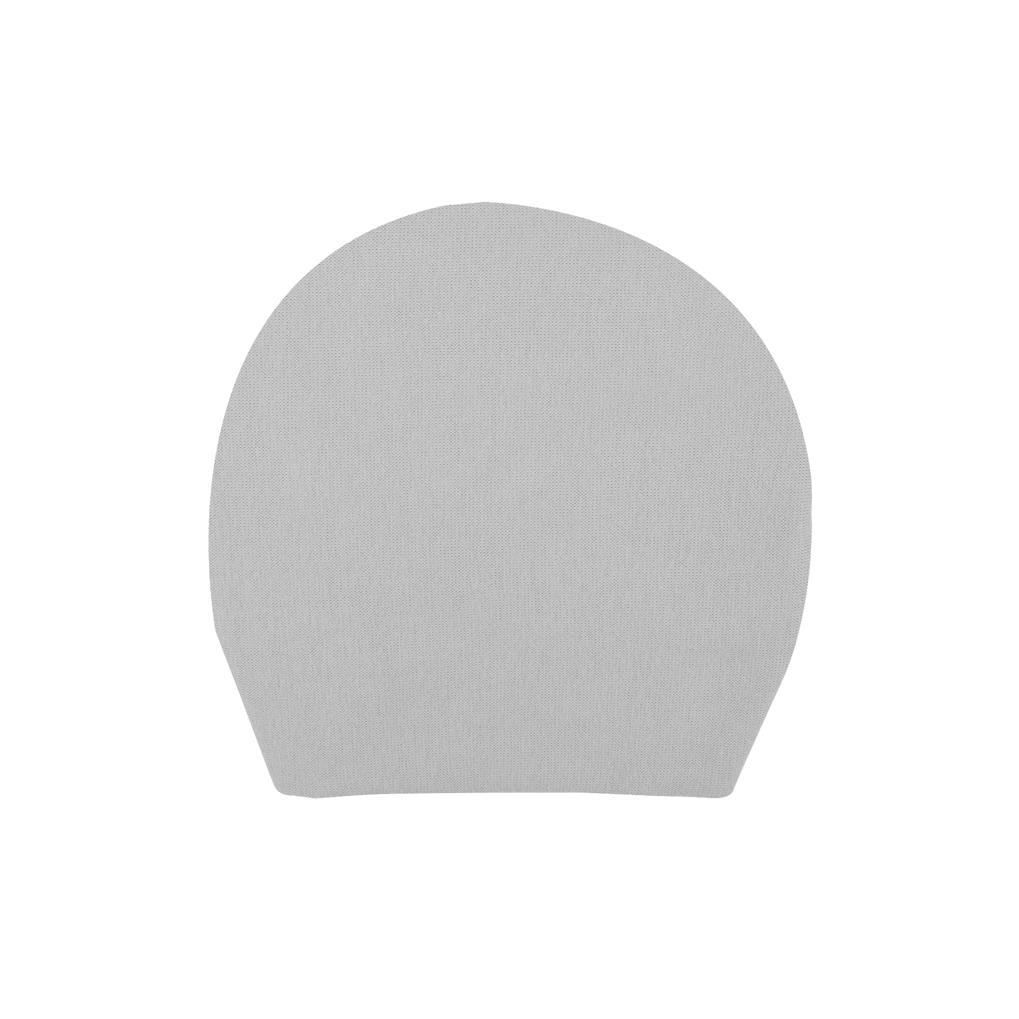 SMOKY GREY KNOTTED TURBAN