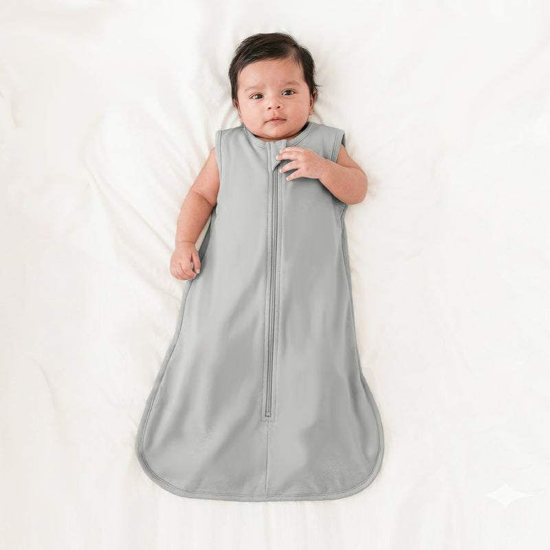 BABY SLEEPING BAG (0.6 TOG) - SMOKY GREY | TULO BABY