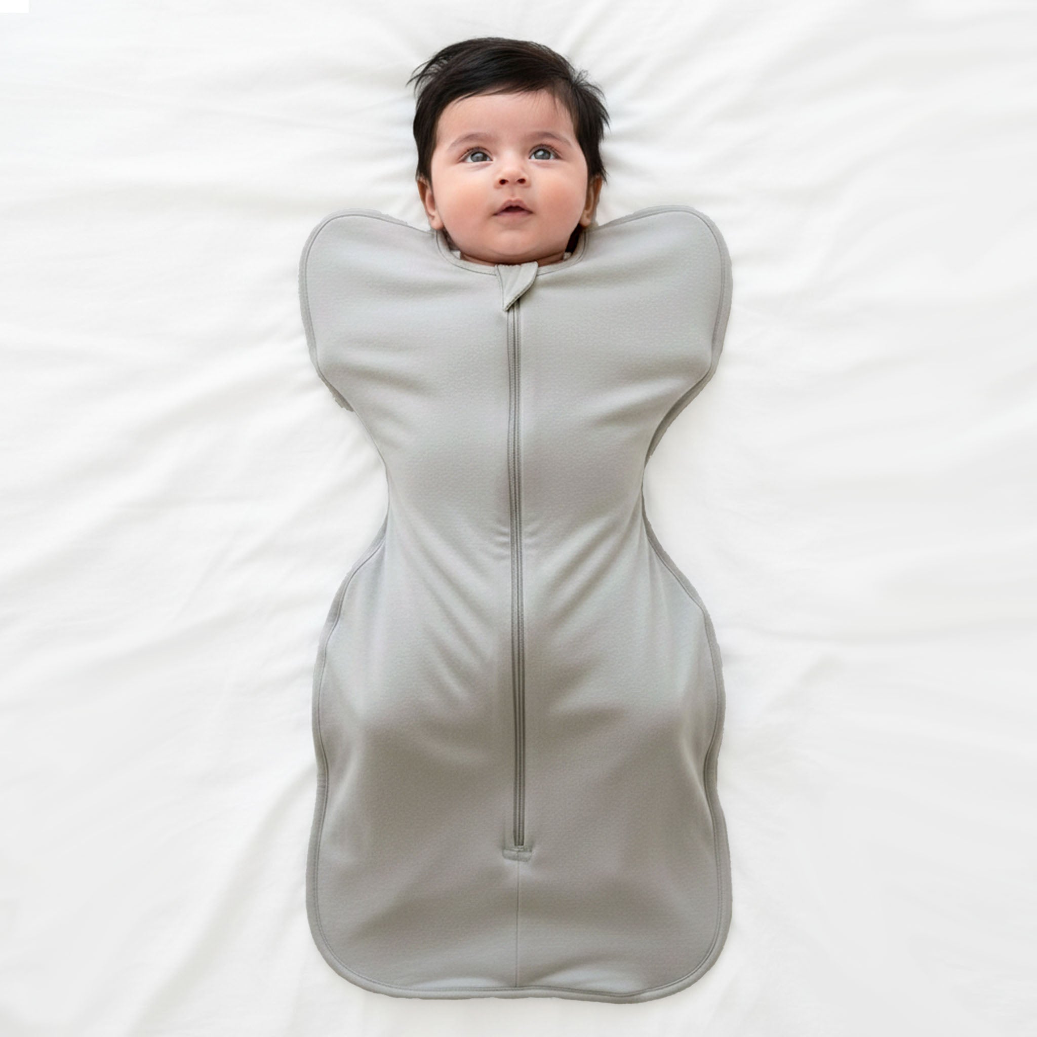 SLEEPING POD SWADDLE FOR BABIES (1.2 TOG) - SMOKY GREY | TULO BABY