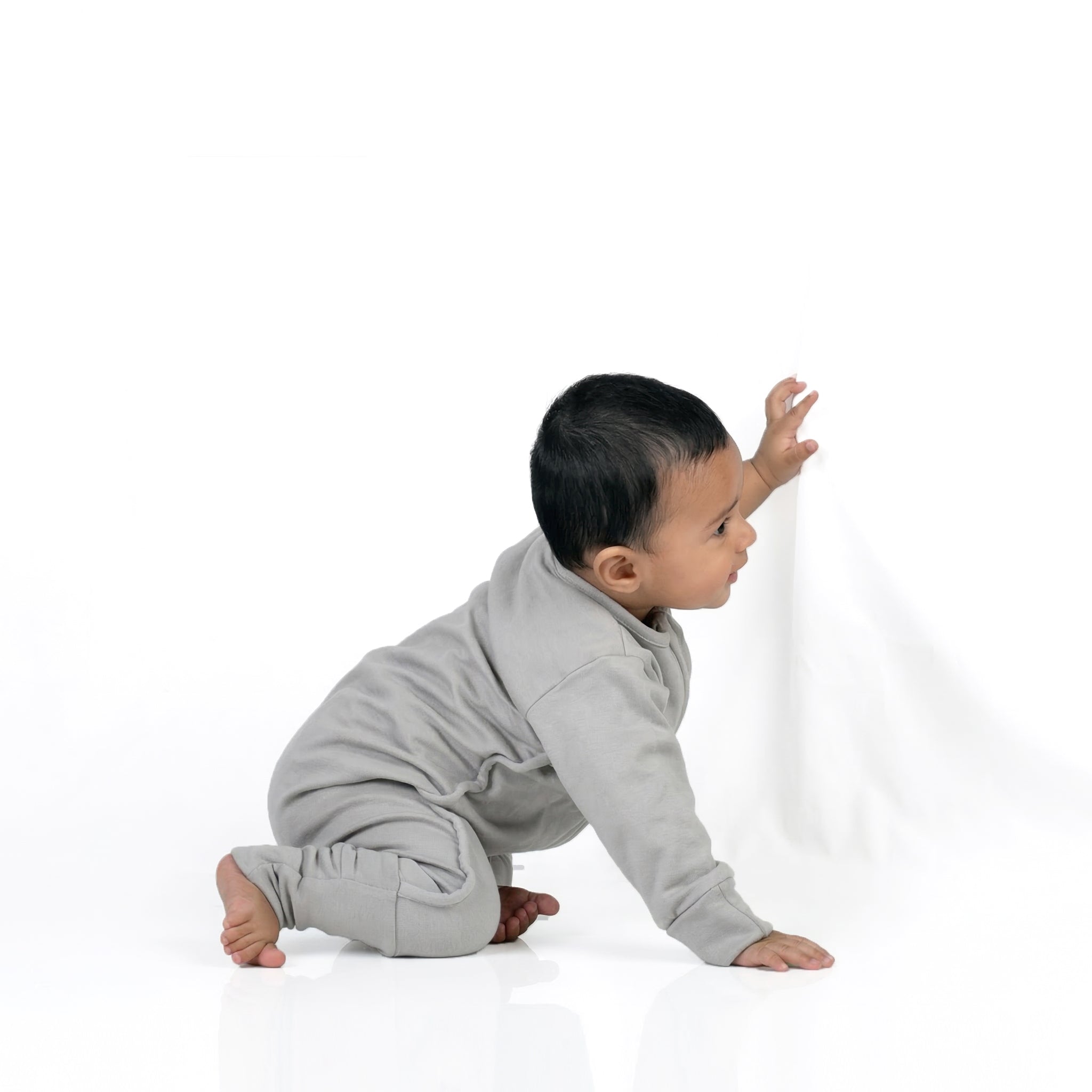 SLEEPSUIT (0.6 TOG) - SMOKY GREY | TULO BABY