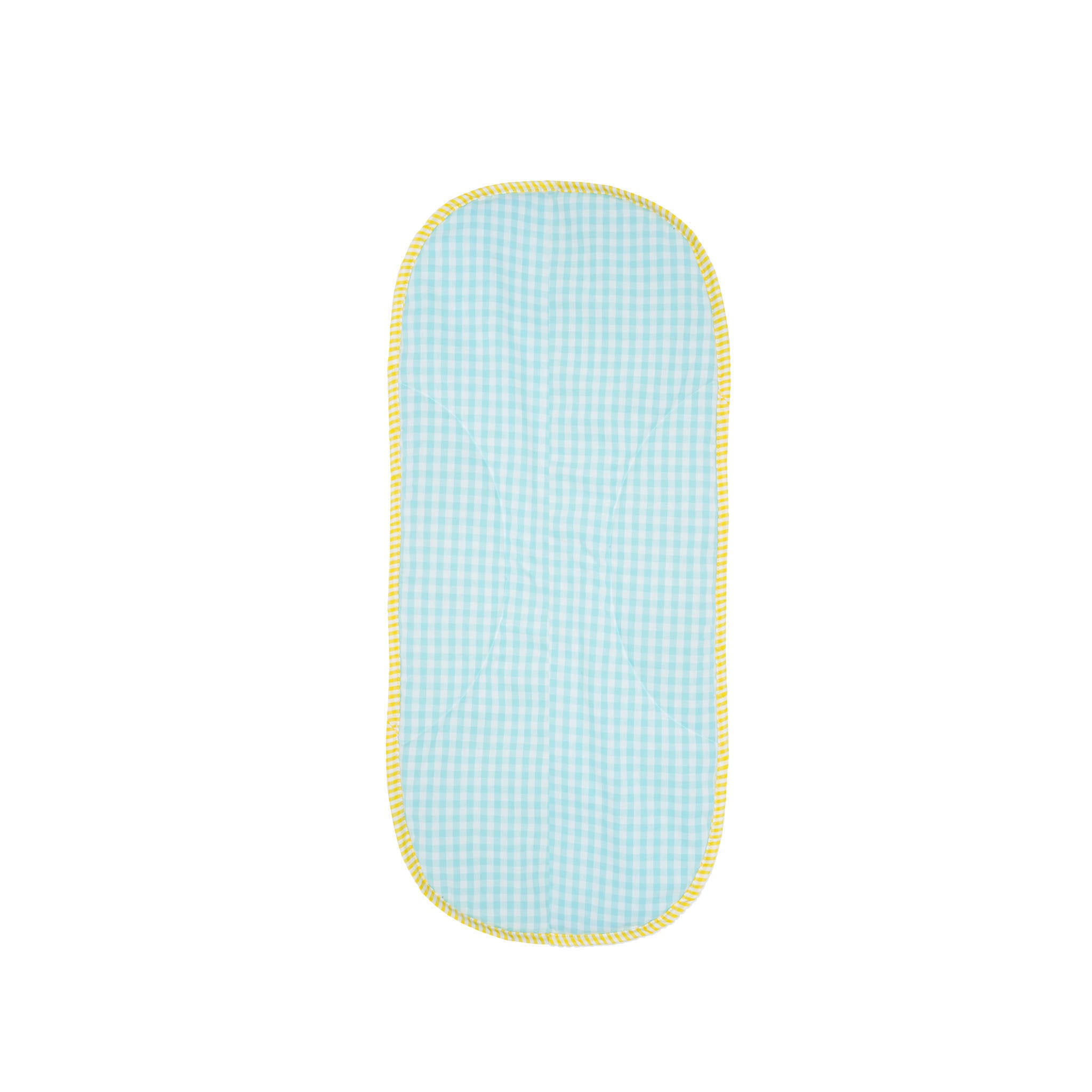 AQUA GINGHAM NESTO PAD WATERPROOF LINER