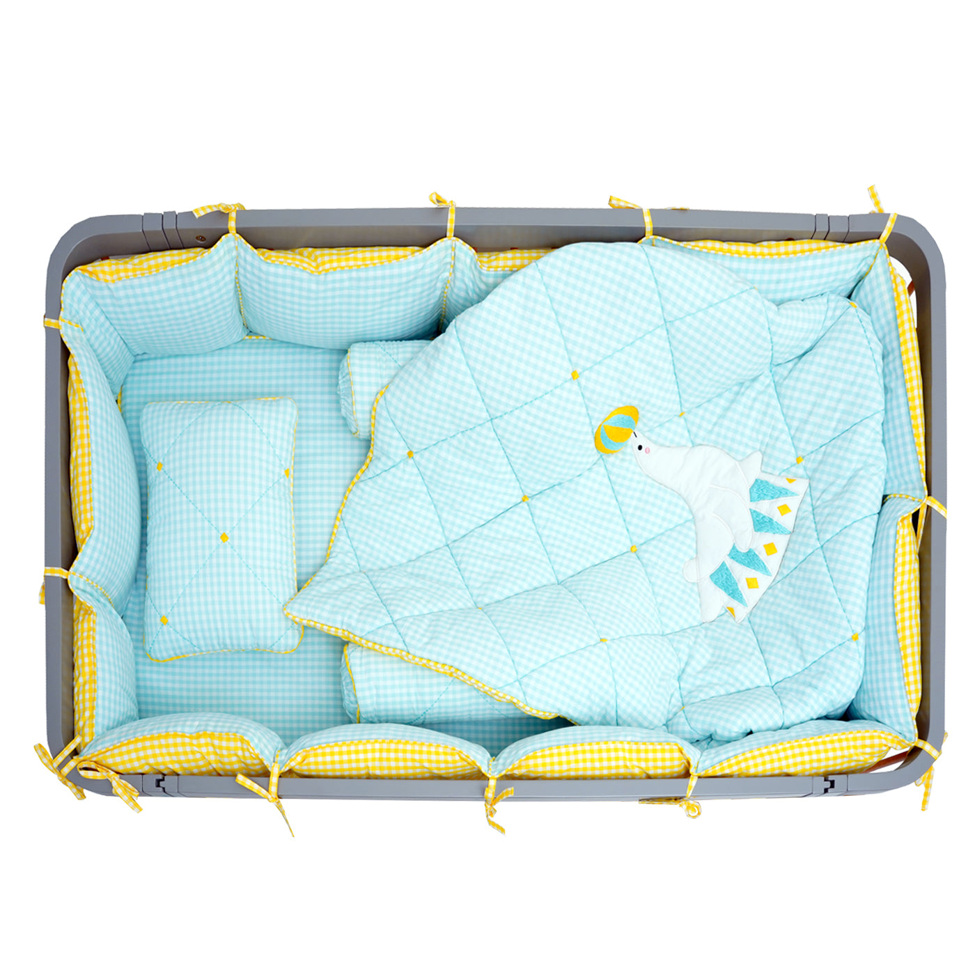TULO BABY QUILT | DOHAR – CIRCUS SEAL TEAL