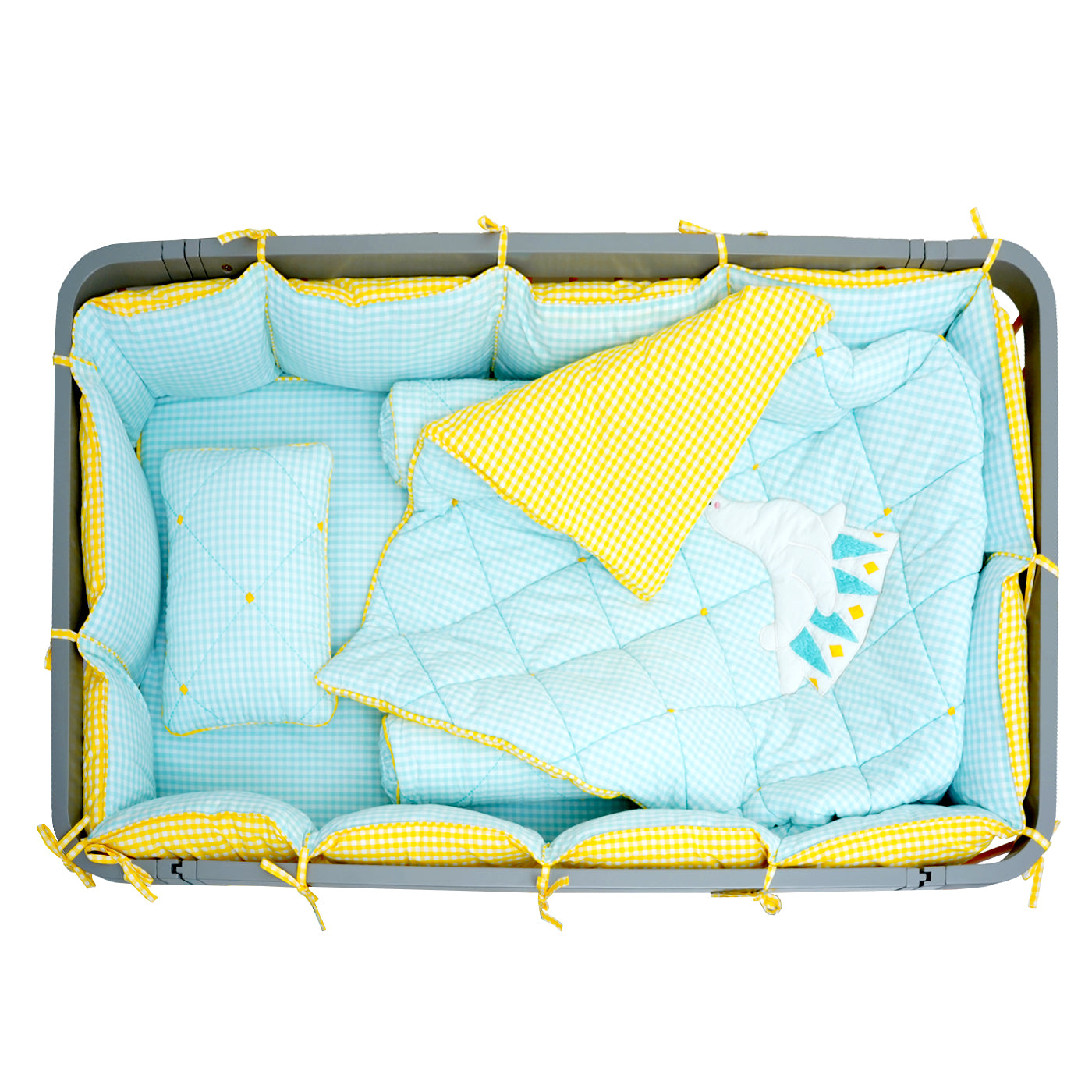 TULO BABY QUILT | DOHAR – CIRCUS SEAL TEAL