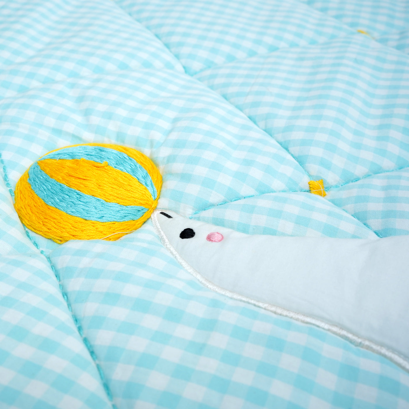 TULO BABY QUILT | DOHAR – CIRCUS SEAL TEAL