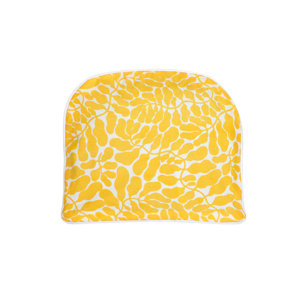 YOLK YELLOW FERN NESTO PAD U-SHAPED MUSTARD PILLOW