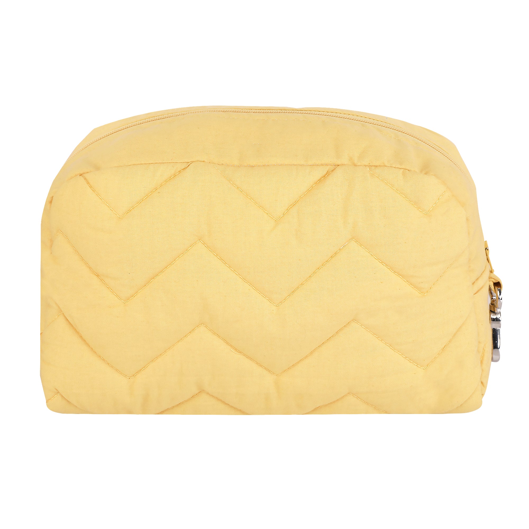 YOLK YELLOW TRAVEL VANITY BAG