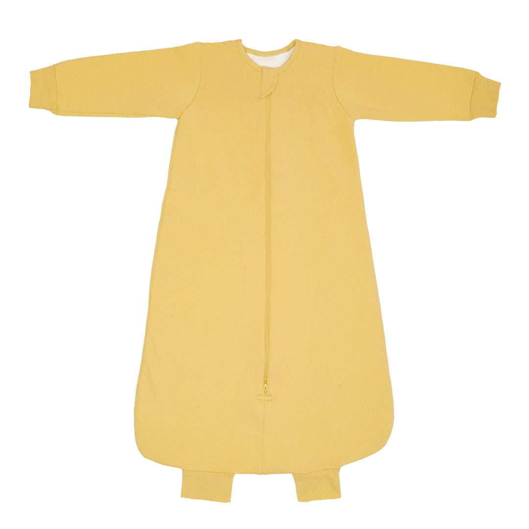 BABY SLEEPING BAG WITH FOOTIES AND SLEEVES (TOG 2.5) - YOLK YELLOW | TULO BABY