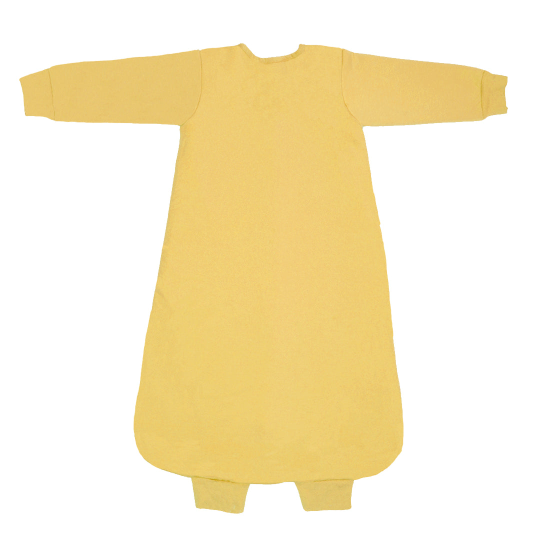 BABY SLEEPING BAG WITH FOOTIES AND SLEEVES (TOG 2.5) - YOLK YELLOW | TULO BABY
