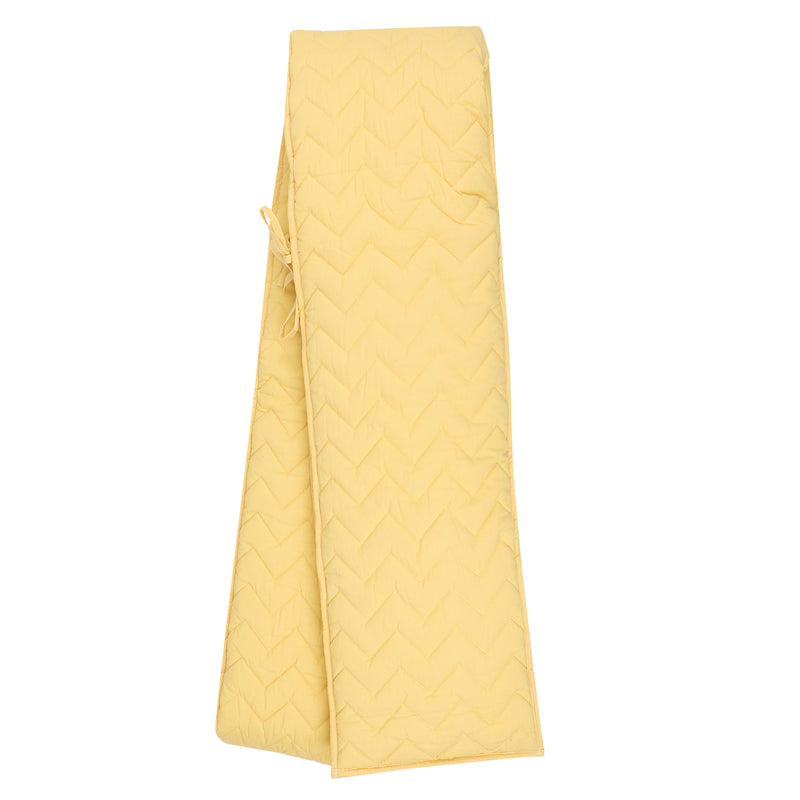 YOLK YELLOW CRIB BUMPER