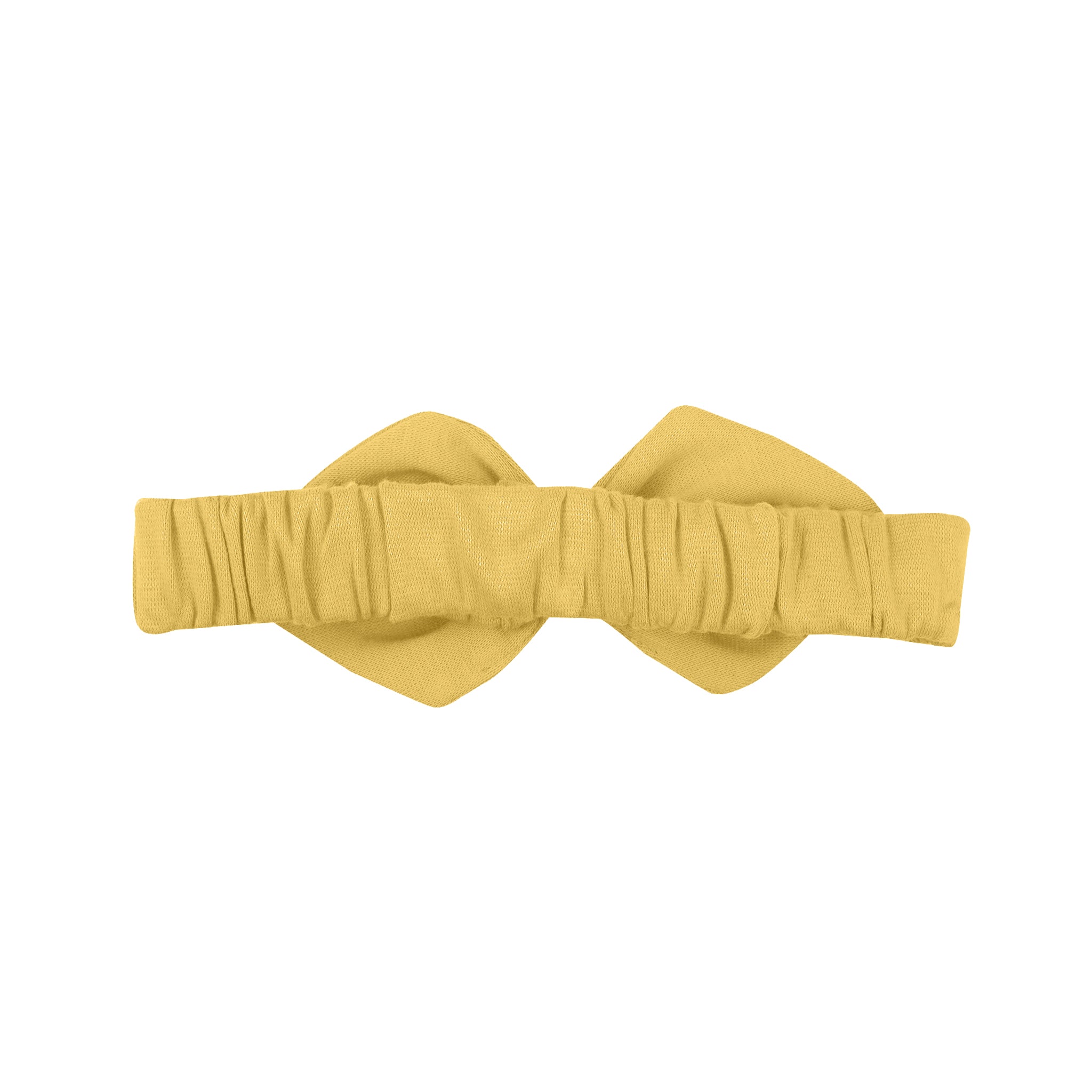 YOLK YELLOW BOW HEADBAND