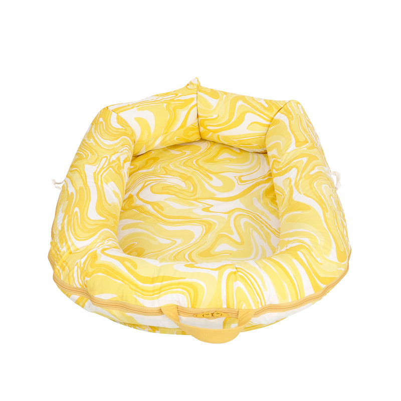 YOLK YELLOW MARBLE NESTO PAD