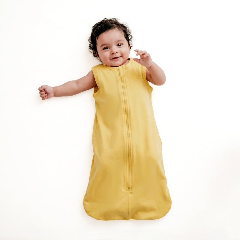 BABY SLEEPING BAG (0.6 TOG) - YOLK YELLOW | TULO BABY