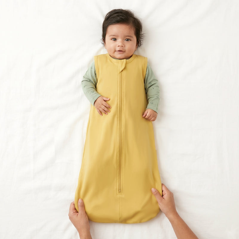 BABY SLEEPING BAG (1.2 TOG) - YOLK YELLOW | TULO BABY