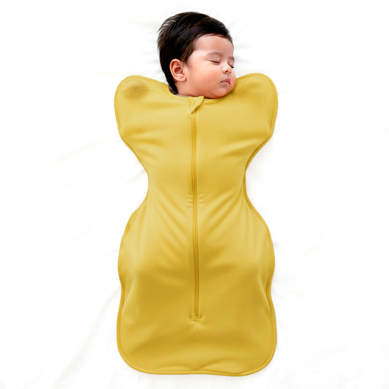 SLEEPING POD SWADDLE FOR BABIES (1.2 TOG) - YOLK YELLOW  | TULO BABY