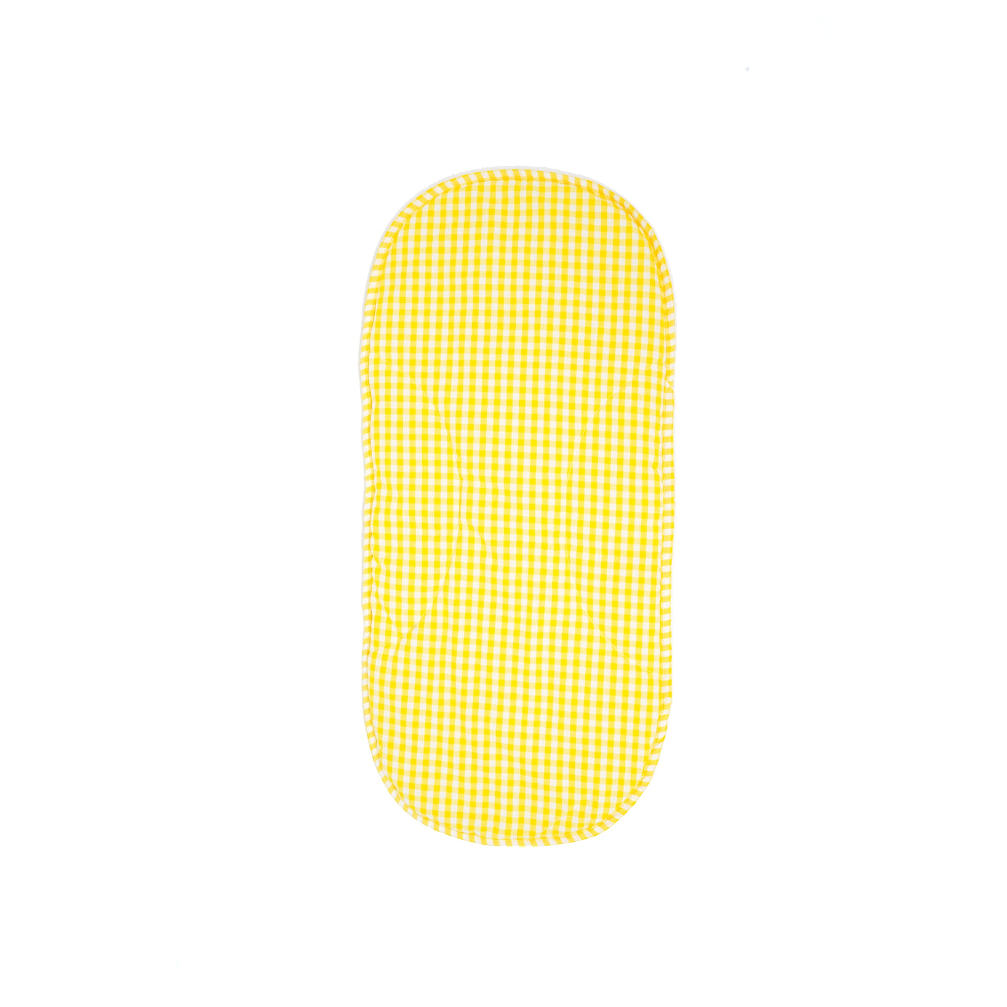 YELLOW GINGHAM NESTO PAD WATERPROOF LINER