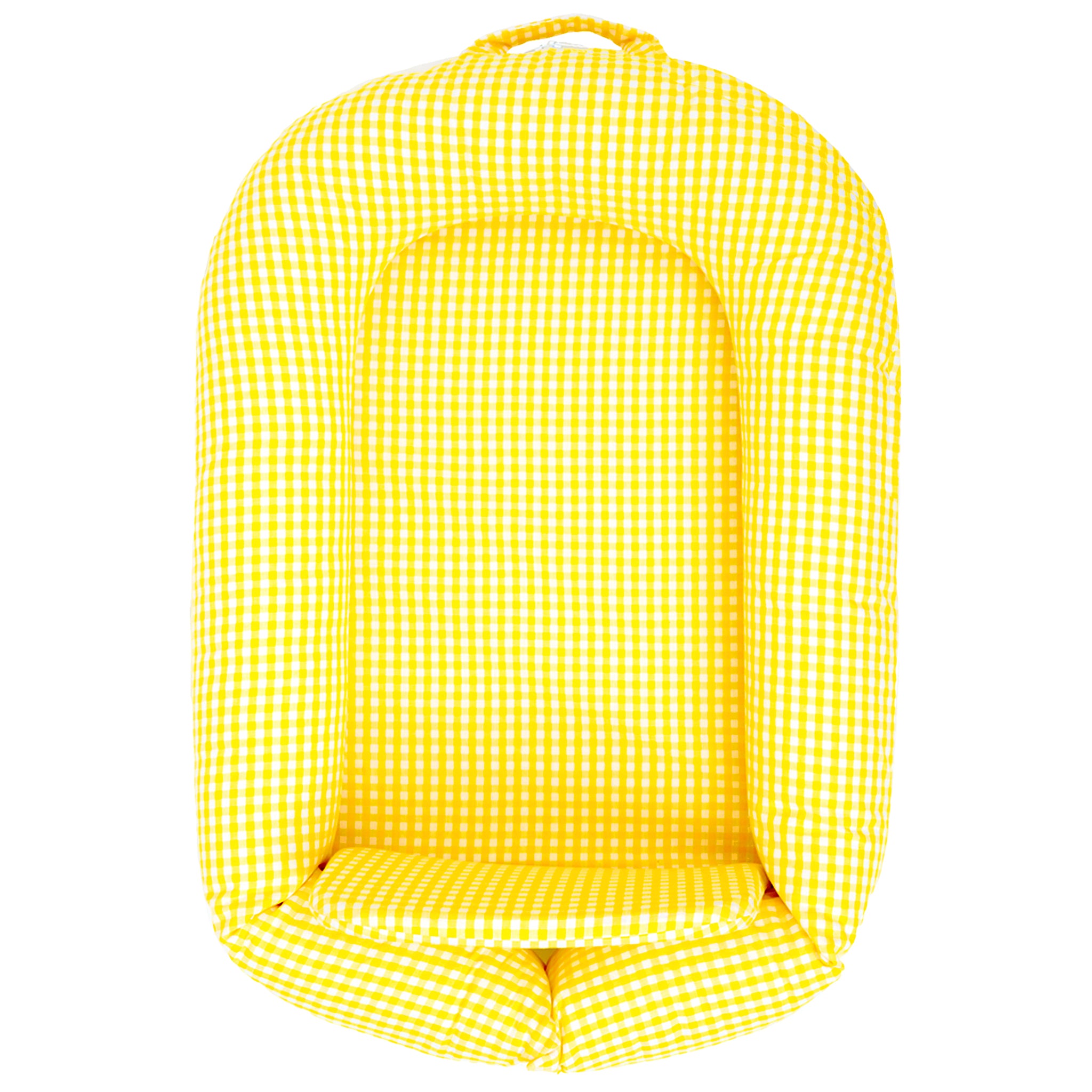 BABY NEST - YELLOW GINGHAM NESTO PAD | TULO BABY
