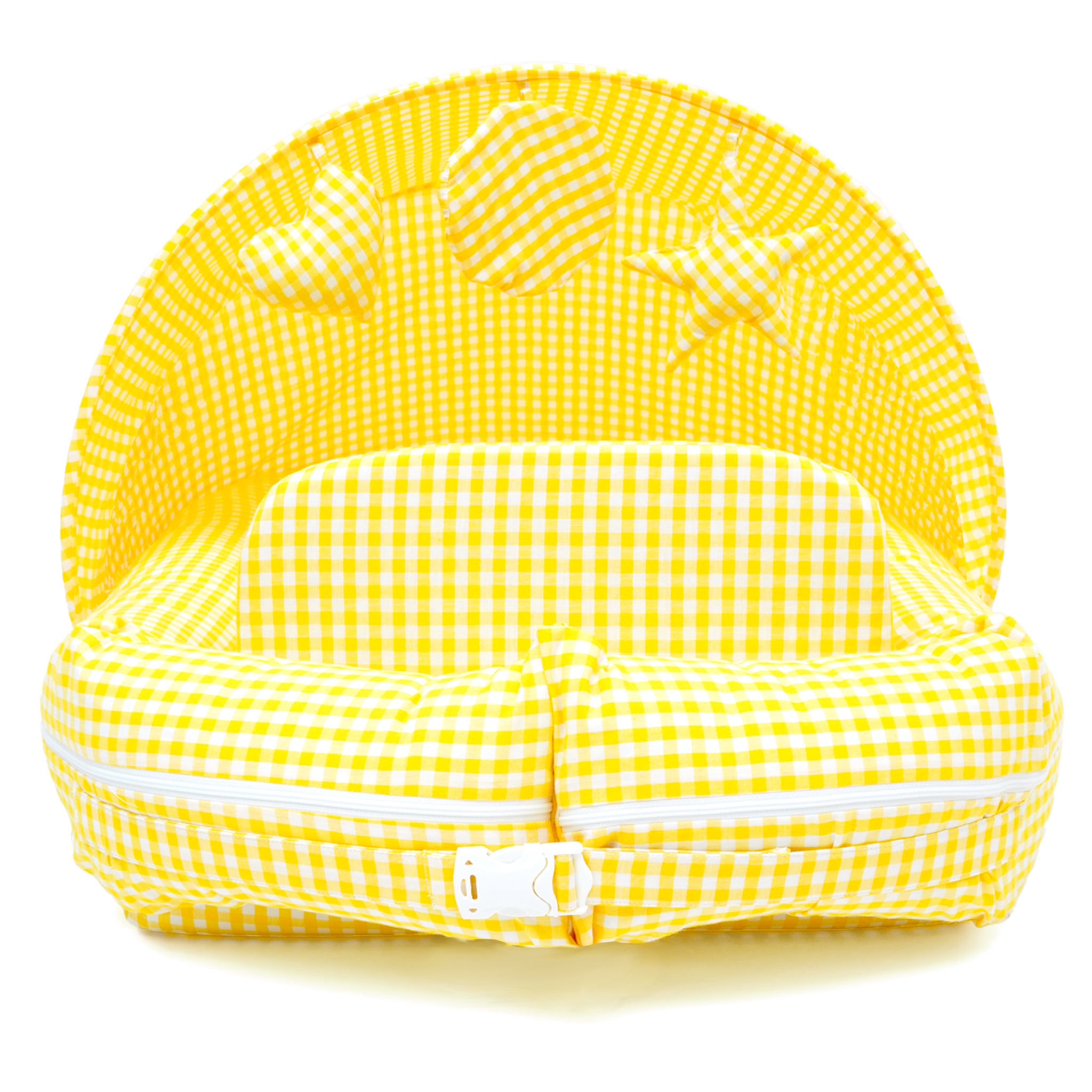YELLOW GINGHAM NESTO PAD CANOPY