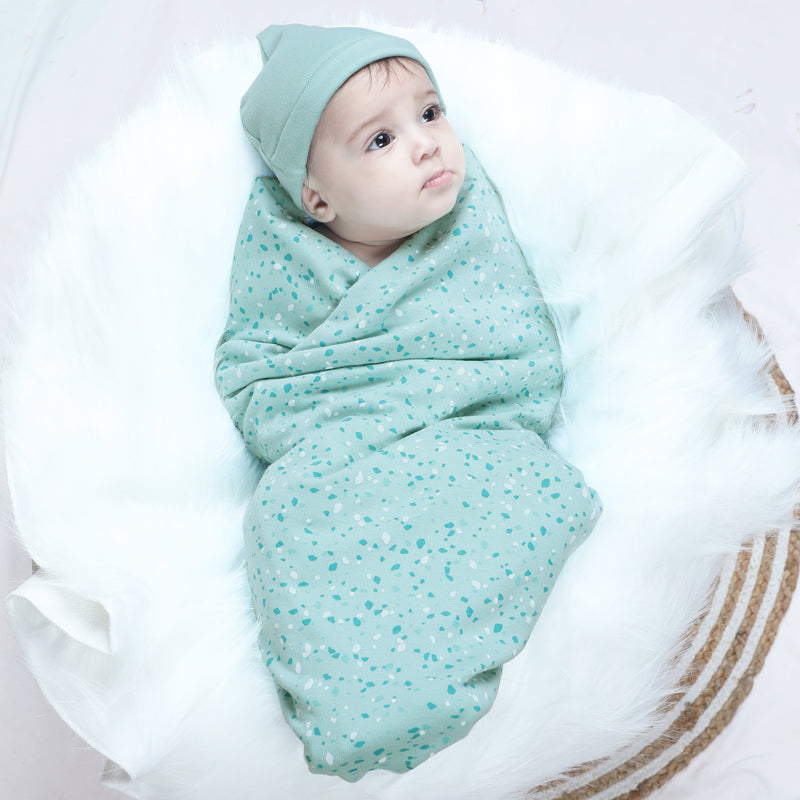 CANTON STRETCHY JERSEY SWADDLE BLANKET