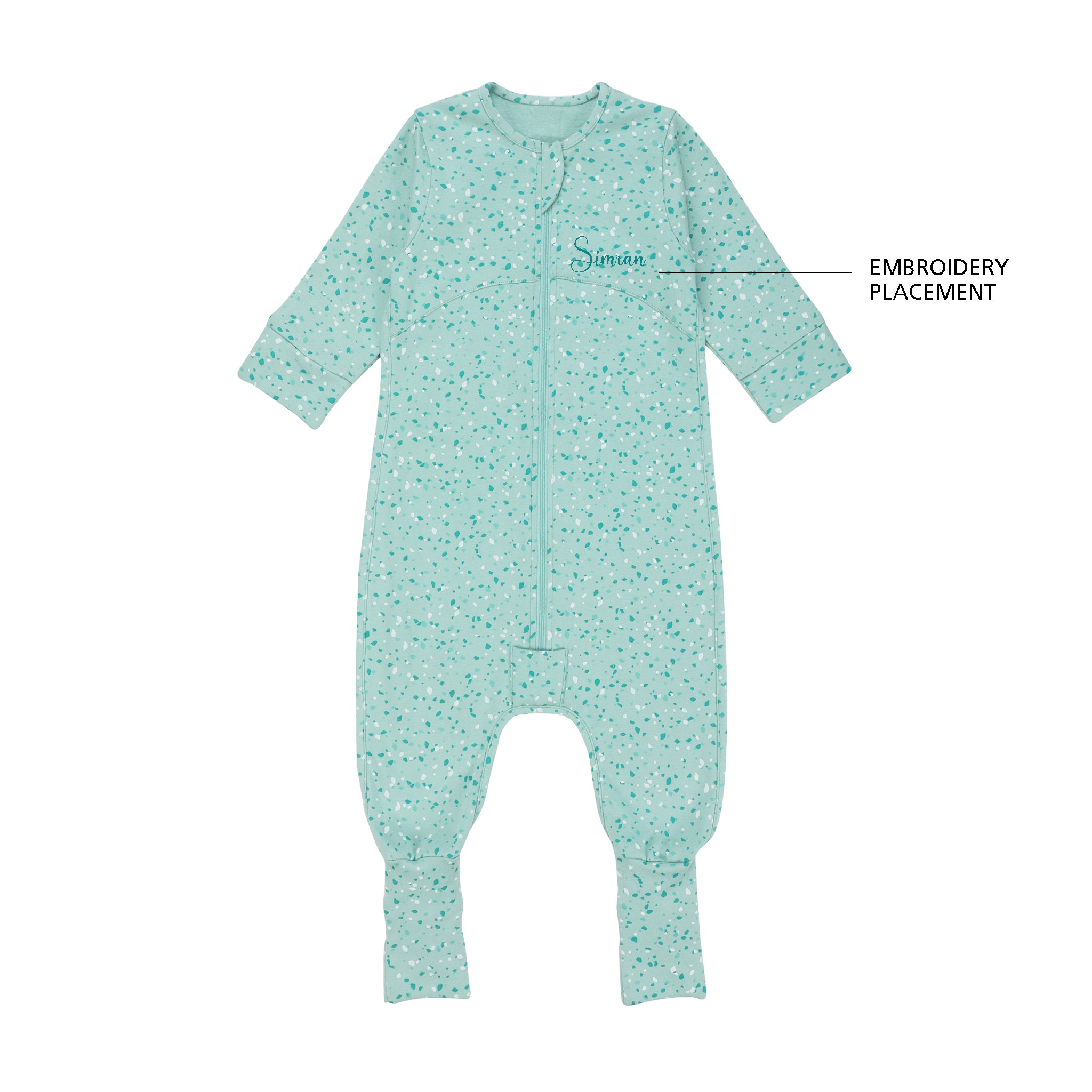 CANTON TERRAZZO SLEEPSUIT