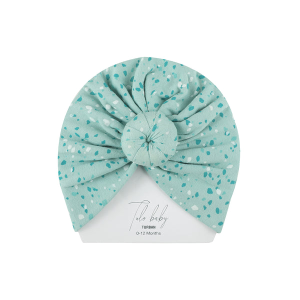 CANTON TERRAZZO KNOTTED TURBAN