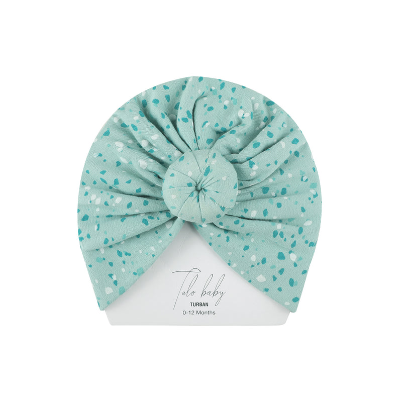 CANTON TERRAZZO KNOTTED TURBAN