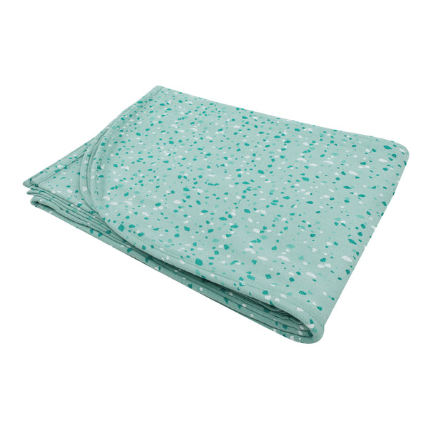 CANTON TERRAZZO STRETCHY JERSEY SWADDLE BLANKET
