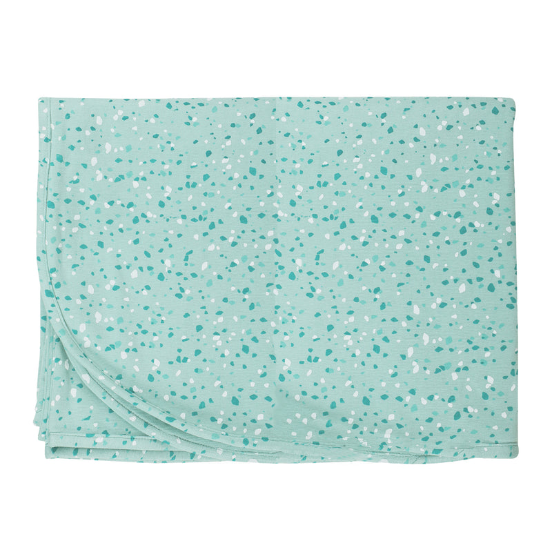 CANTON TERRAZZO STRETCHY JERSEY SWADDLE BLANKET