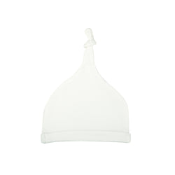 CREAM KNOTTED BEANIE