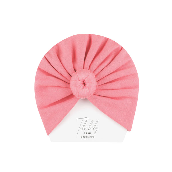 DESSERT ROSE KNOTTED TURBAN