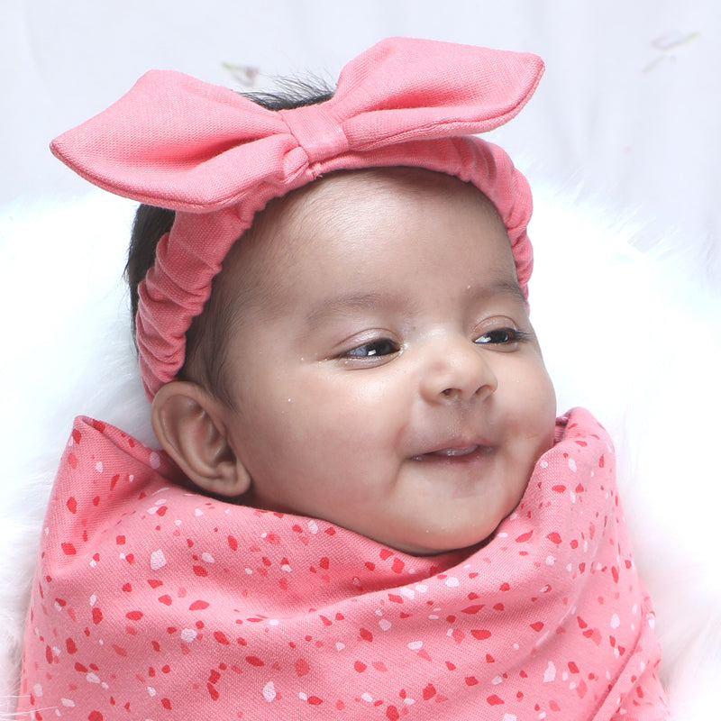 DESSERT ROSE BOW HEADBAND