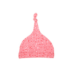 DESSERT ROSE TERRAZZO KNOTTED BEANIE