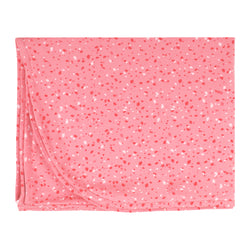 DESSERT ROSE TERRAZZO STRETCHY JERSEY SWADDLE BLANKET