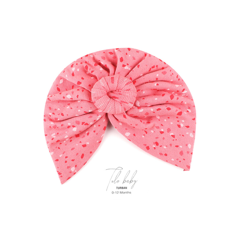 DESSERT ROSE TERRAZZO STRETCHY JERSEY SWADDLE BLANKET
