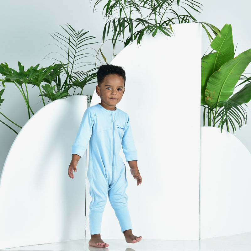 DUSK BLUE SLEEPSUIT