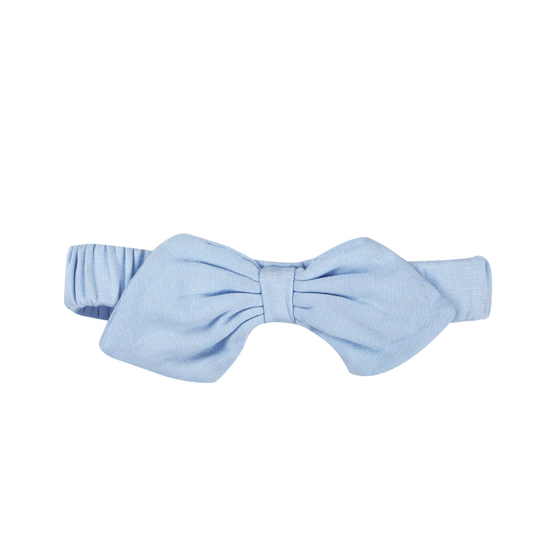 DUSK BLUE STRETCHY JERSEY SWADDLE BLANKET