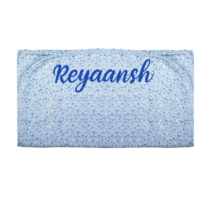 DUSK BLUE TERRAZZO SWADDLE BLANKET GIFT BOX