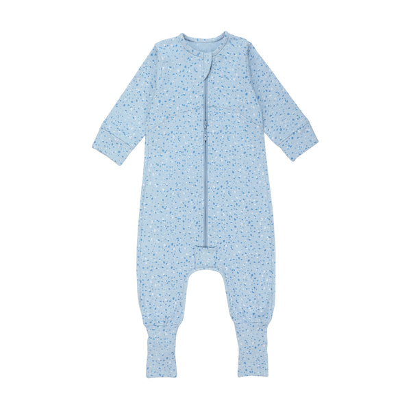 DUSK BLUE TERRAZZO SLEEPSUIT