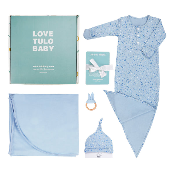 DUSK BLUE TERRAZZO BUNDLE OF JOY GIFT BOX
