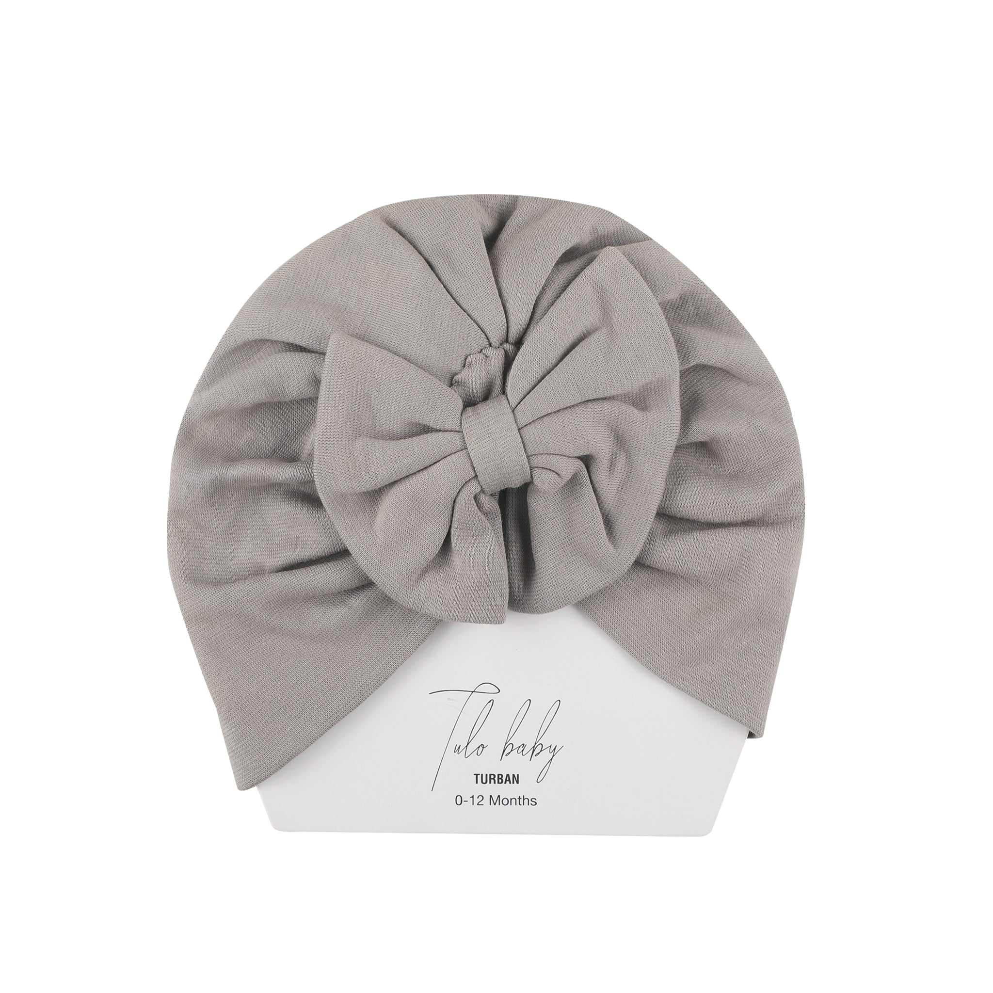 SMOKY GREY SWADDLE BLANKET GIFT BOX