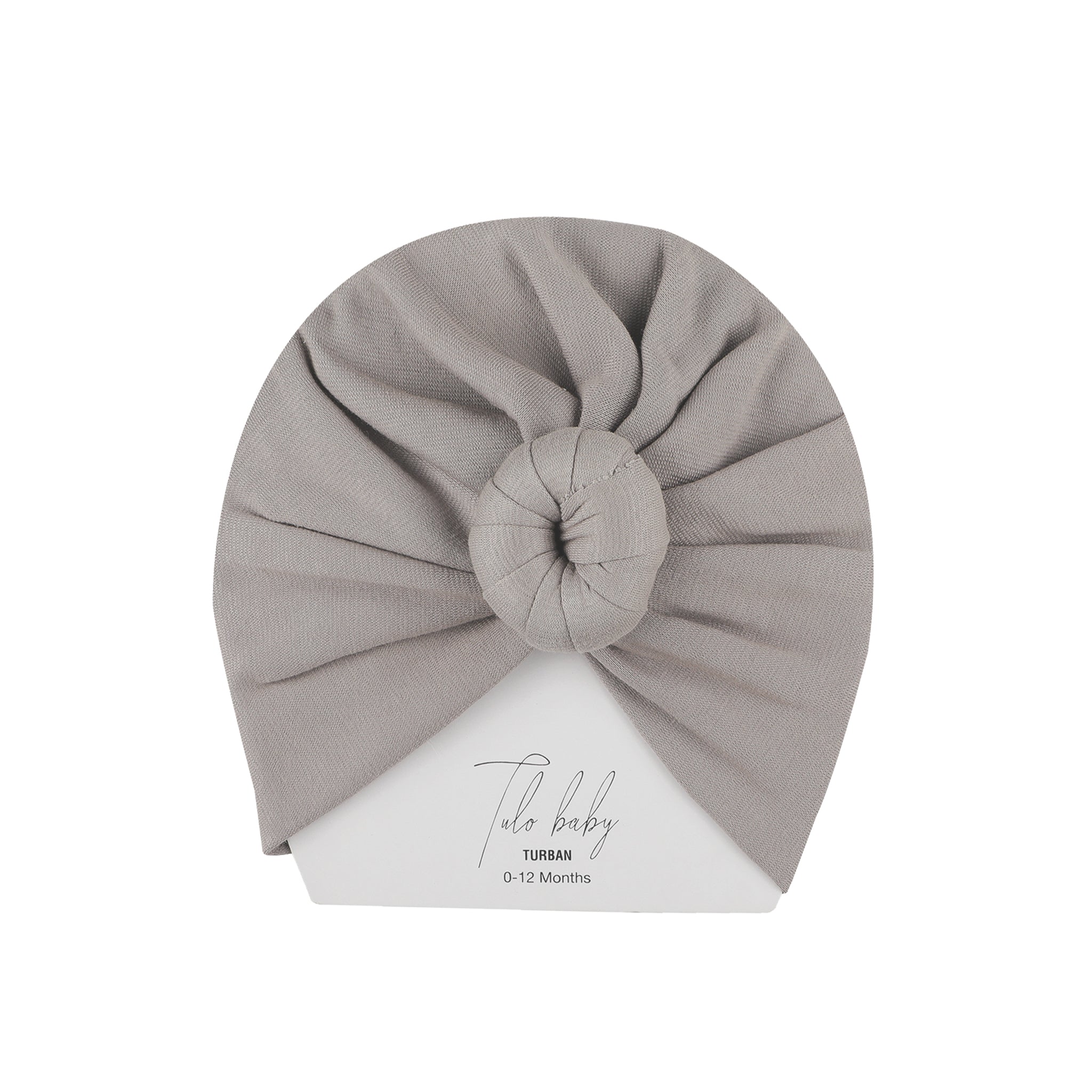 SMOKY GREY SWADDLE BLANKET GIFT BOX
