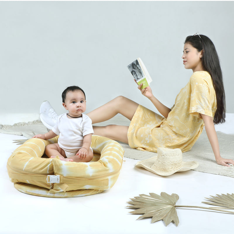 YOLK YELLOW MARBLE NESTO PAD