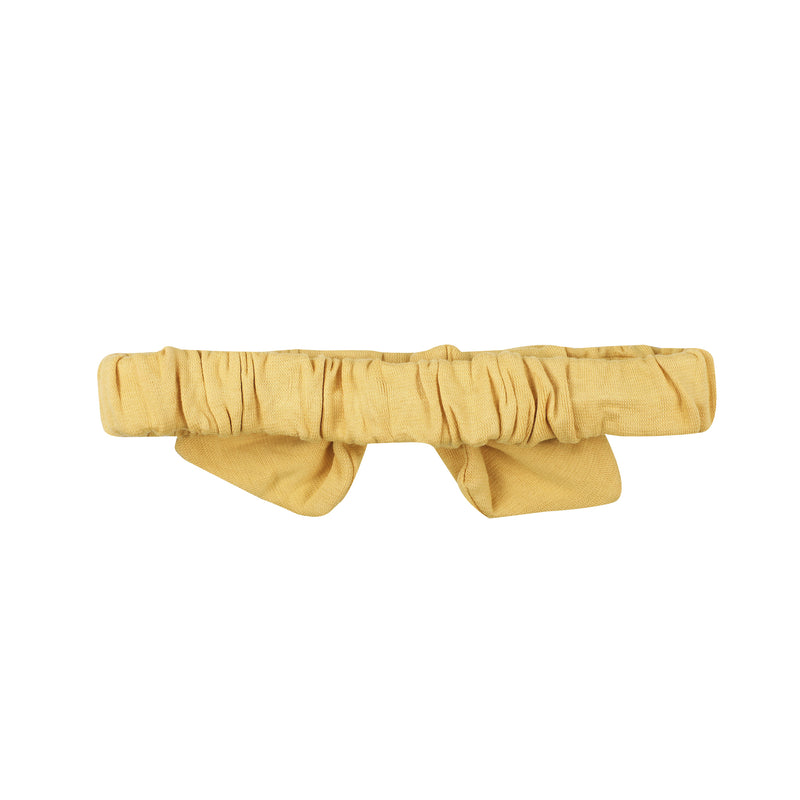 YOLK YELLOW BOW HEADBAND