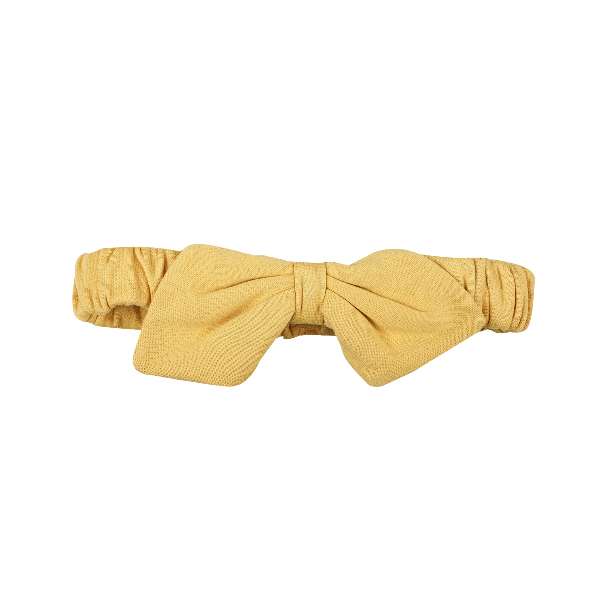 YOLK YELLOW STRETCHY JERSEY SWADDLE BLANKET